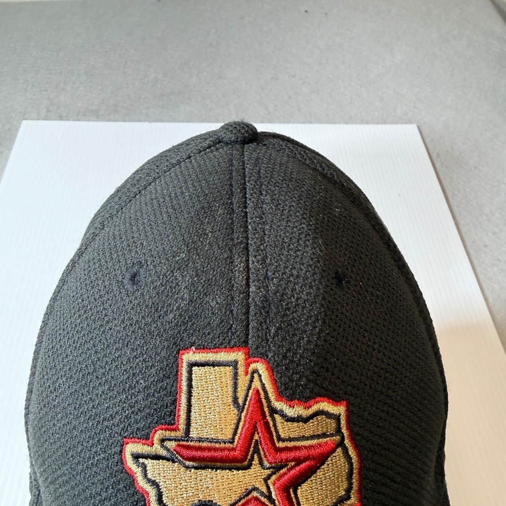 MLB Houston Astros Baseball Cap Unisex OS Black Good Texas Star Logo Hat - Picture 4 of 11